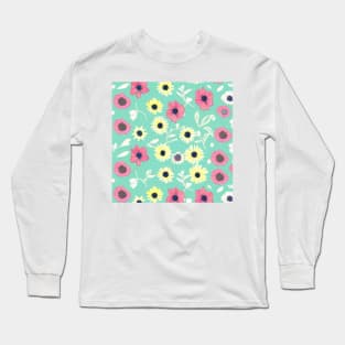 Spring wildflowers (MD23SPR002) Long Sleeve T-Shirt